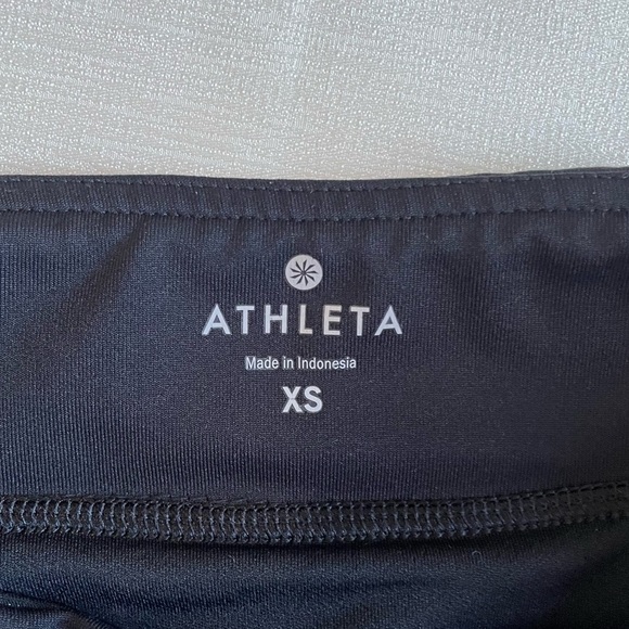 Athleta Women's Black Athletic Shorts - Picture 4 of 5